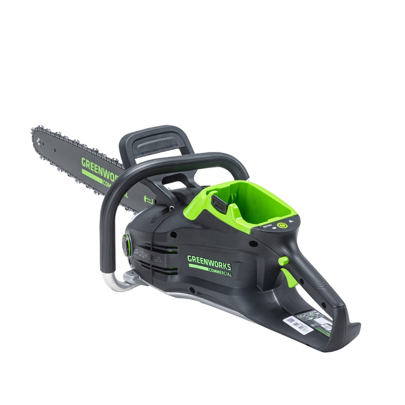 Цепная пила Greenworks GD82CS51K2 82V (51 см) аккумуляторная, с АКБ 2,5 А/ч и ЗУ