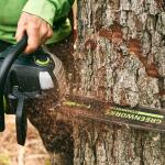 Цепная пила Greenworks GD82CS51K2 82V (51 см) аккумуляторная, с АКБ 2,5 А/ч и ЗУ