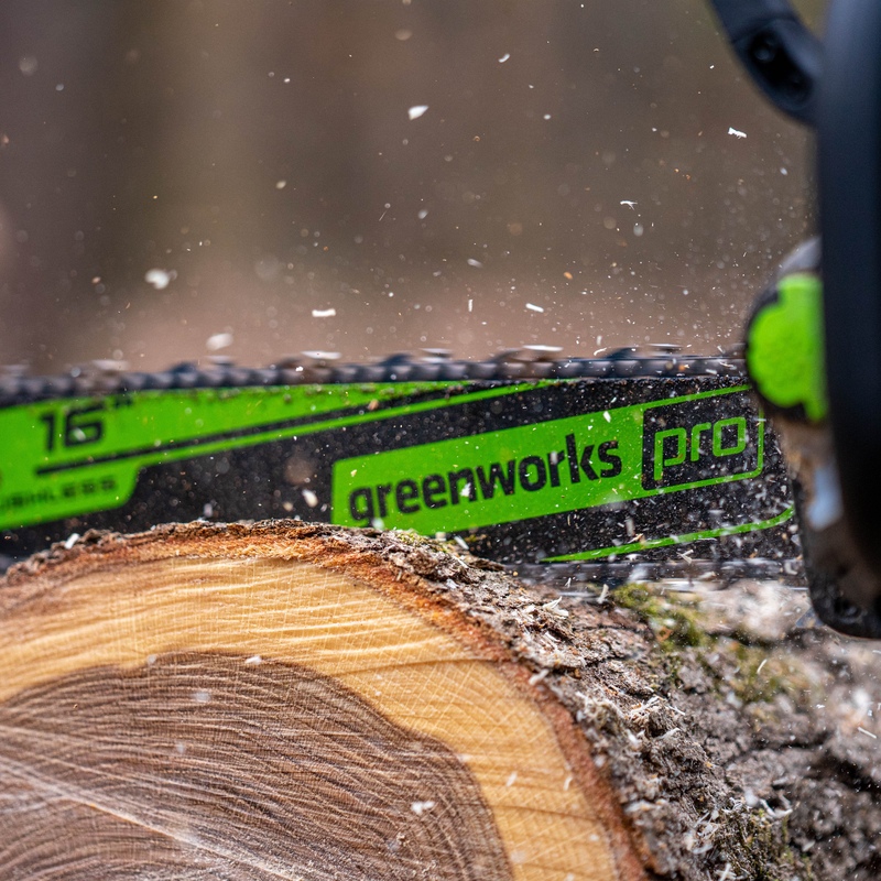 Цепная пила Greenworks GD60CS25 60V (40 см) аккумуляторная, без АКБ и ЗУ