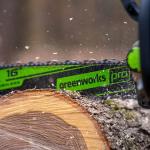 Цепная пила Greenworks GD60CS25 60V (40 см) аккумуляторная, без АКБ и ЗУ