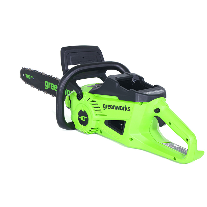 Цепная пила Greenworks GD40CS20XK4 40V (40 см) аккумуляторная, с АКБ 4 А/ч и ЗУ