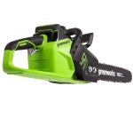 Цепная пила Greenworks GD40CS18K4 40V (40 см) аккумуляторная, с АКБ 4 А/ч и ЗУ