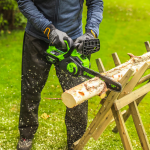 Цепная пила Greenworks GD24CS30K4 24V (30 см) аккумуляторная, с  АКБ 4 А/ч и ЗУ