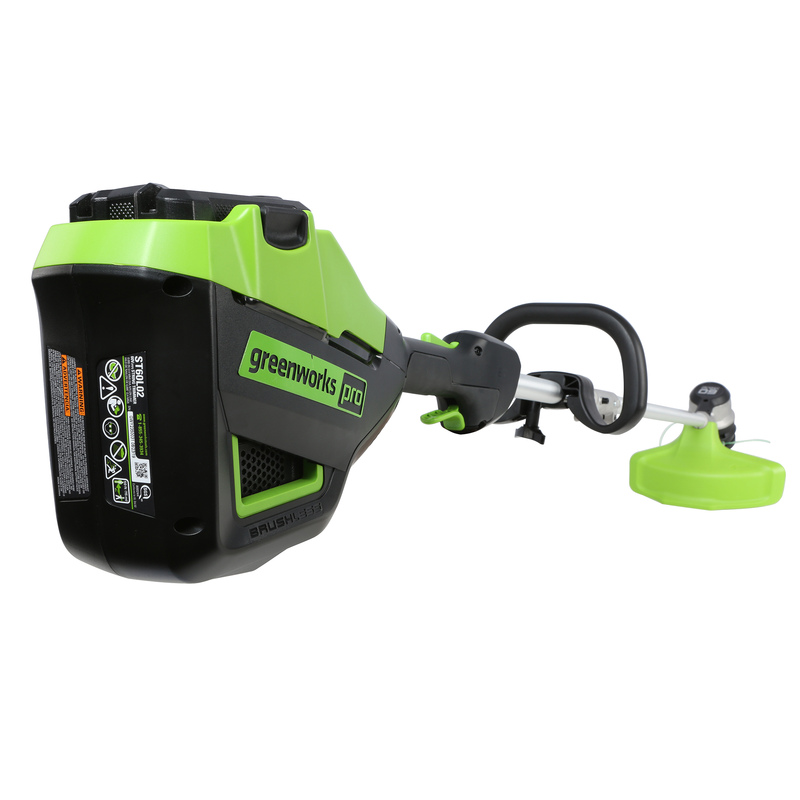 Триммер Greenworks GD60LT 60V (40 см) аккумуляторный, без АКБ и ЗУ