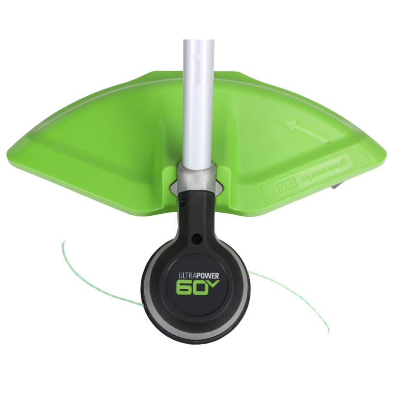 Триммер Greenworks GD60LT 60V (40 см) аккумуляторный, без АКБ и ЗУ