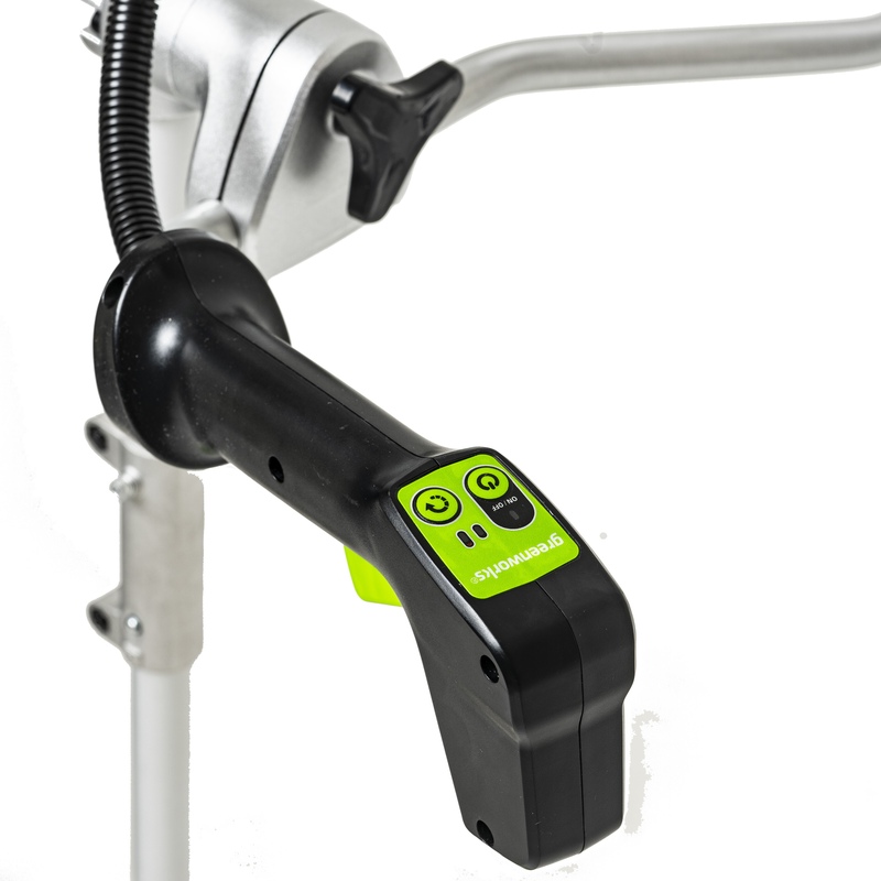 Триммер Greenworks GD60BCB 60V (40см) аккумуляторный, без АКБ и ЗУ