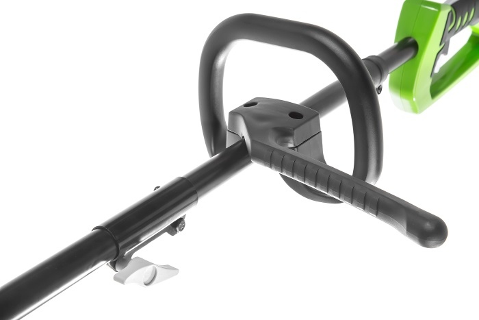 Триммер Greenworks GD40STK2XK4 40V (35 см) аккумуляторный, с АКБ 4 А/ч и ЗУ