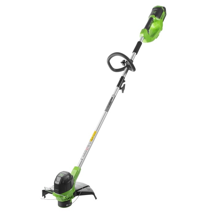 Триммер Greenworks G40LTK2 40V (30 см) аккумуляторный, с АКБ 2 А/ч и ЗУ