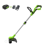 Триммер Greenworks G24LT30K4 24V (30.5 см) аккумуляторный, с АКБ 4 А/ч и ЗУ