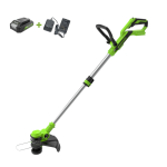 Триммер Greenworks G24LT30K2 24V (30.5 см) аккумуляторный, с АКБ 2 А/ч и ЗУ