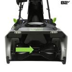 Снегоуборщик Greenworks 82SN22K5 82V (56 см) аккумуляторный, c АКБ 5 А/ч и ЗУ