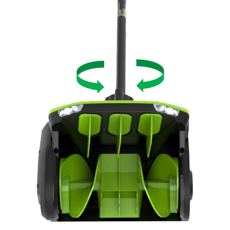 Снегоуборщик Greenworks GD60SS2K4 60V (30 см) аккумуляторный, с АКБ 4 А/ч и ЗУ