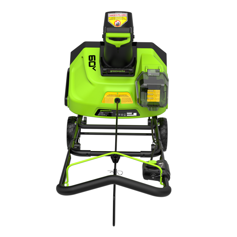 Снегоуборщик Greenworks GD60PST 60V (51 см) аккумуляторный, без АКБ и ЗУ