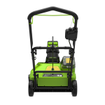 Снегоуборщик Greenworks GD60PST 60V (51 см) аккумуляторный, без АКБ и ЗУ