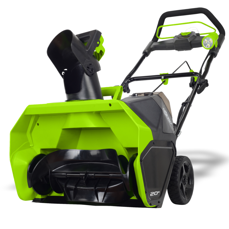 Снегоуборщик Greenworks GD40ST 40V (51 см) аккумуляторный, без АКБ и ЗУ