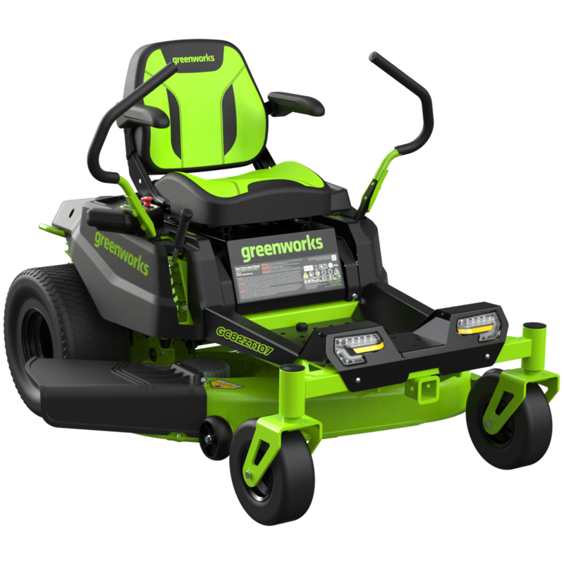 Райдер садовый Greenworks GC82ZT107 82V (107 см) Zero Turn CrossoverT аккумуляторный с нулевым радиусом разворота