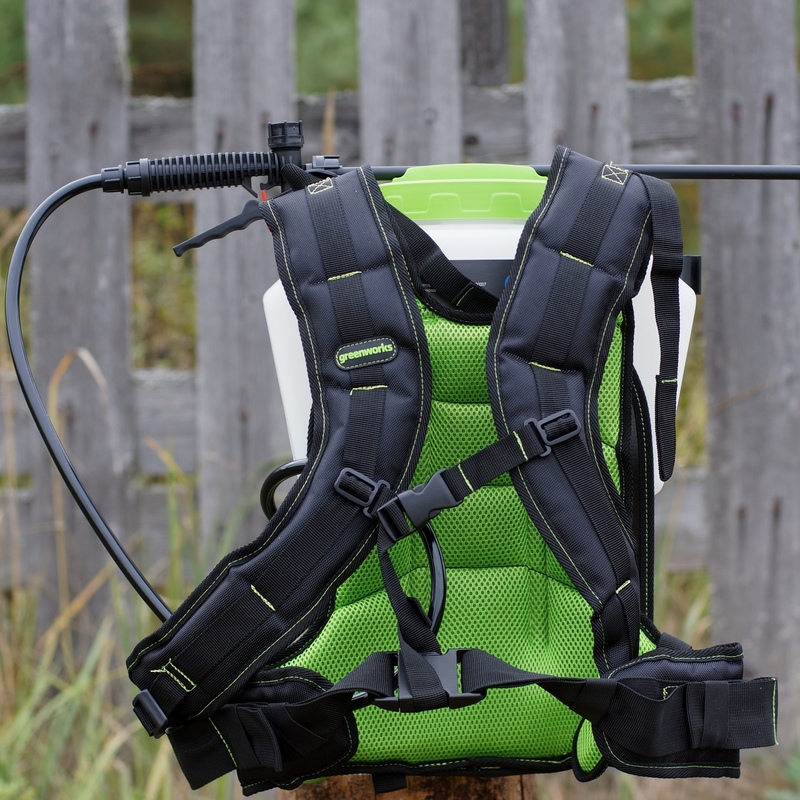 Опрыскиватель садовый Greenworks G24BSPII 24V аккумуляторный, без АКБ и ЗУ