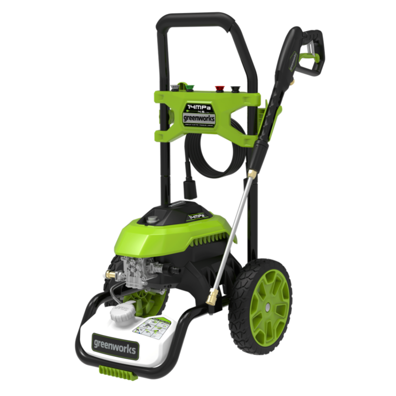 Мойка высокого давления Greenworks GHP2000 220V 140бар 1800Вт