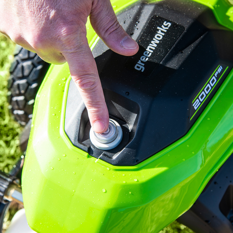 Мойка высокого давления Greenworks GHP2000 220V 140бар 1800Вт