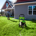 Мойка высокого давления Greenworks GDPW-SEMI-P15 220V 180бар  2000Вт