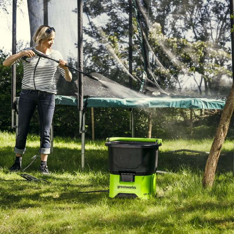 Мойка высокого давления Greenworks GDC40 40V 70бар аккумуляторная, без АКБ и ЗУ