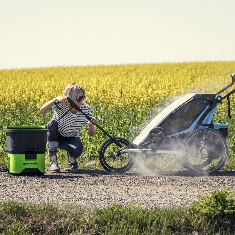 Мойка высокого давления Greenworks GDC40 40V 70бар аккумуляторная, без АКБ и ЗУ