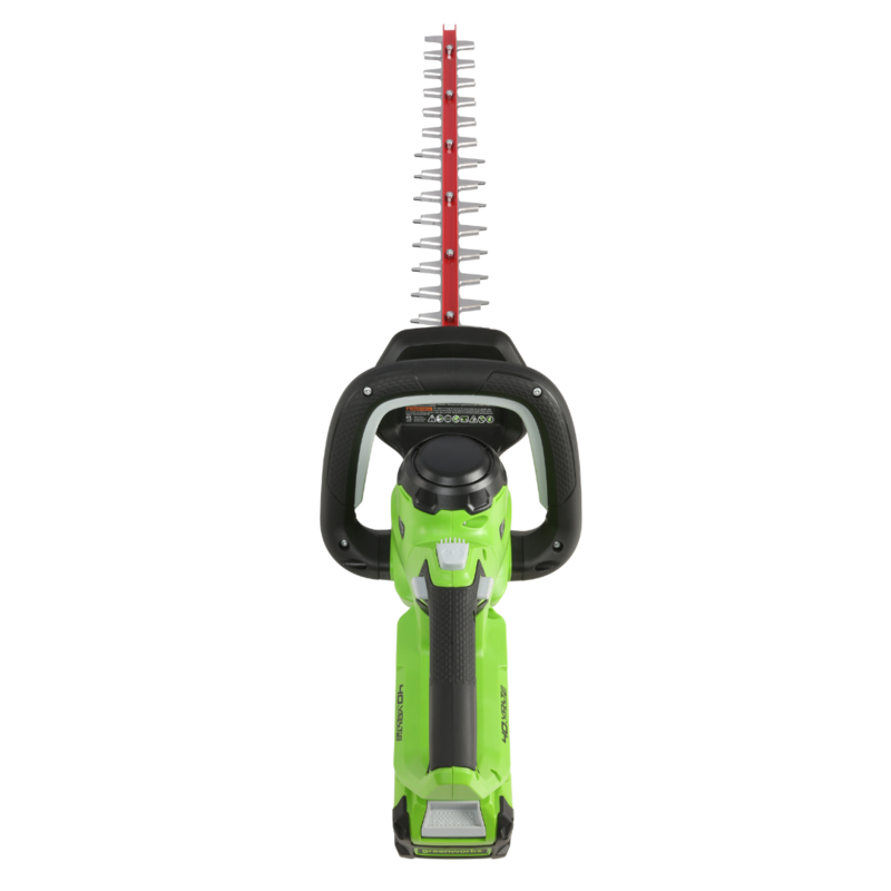 Кусторез Greenworks G40HT61 40V (61 см) аккумуляторный, без АКБ и ЗУ