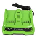 Зарядное устройство Greenworks 24V 2А G24X2UC2 на 2 аккумулятора