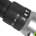 Дрель-шуруповерт ударная Greenworks GD24DD60K2 24V (60Нм) аккумуляторная, с АКБ 2 А/ч и ЗУ (в кейсе)