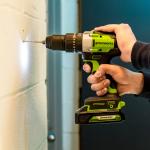 Дрель-шуруповерт ударная Greenworks GD24DD60K2 24V (60Нм) аккумуляторная, с АКБ 2 А/ч и ЗУ (в кейсе)