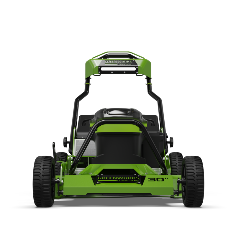 Газонокосилка Greenworks GC82LM30S 82V (76 см) самоходная аккумуляторная, без АКБ и ЗУ