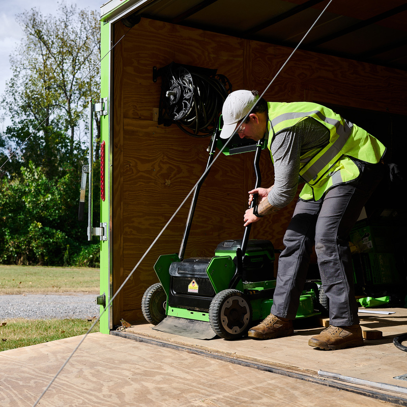 Газонокосилка Greenworks GC82LM30S 82V (76 см) самоходная аккумуляторная, без АКБ и ЗУ