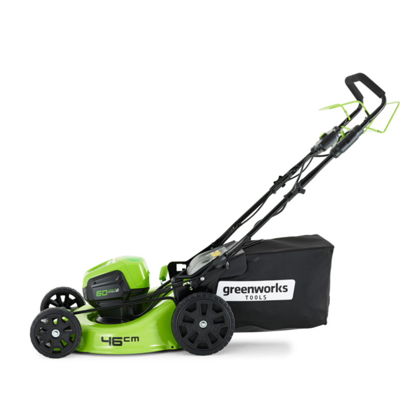 Газонокосилка Greenworks GD60LM46SP 60V (46 см) самоходная аккумуляторная, без АКБ и ЗУ