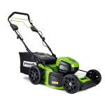 Газонокосилка Greenworks GD60LM46SP 60V (46 см) самоходная аккумуляторная, без АКБ и ЗУ