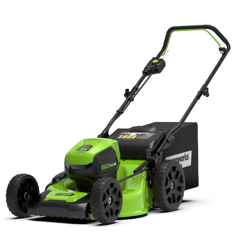 Газонокосилка Greenworks GD60LM46HPK4 60V (46 см) аккумуляторная, с АКБ 4 А/ч и ЗУ