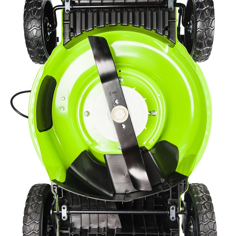 Газонокосилка Greenworks GD60LM46HPK4 60V (46 см) аккумуляторная, с АКБ 4 А/ч и ЗУ