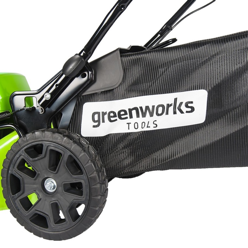 Газонокосилка Greenworks GD60LM46HPK4 60V (46 см) аккумуляторная, с АКБ 4 А/ч и ЗУ