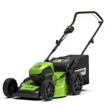 Газонокосилка Greenworks GD60LM46HPK4 60V (46 см) аккумуляторная, с АКБ 4 А/ч и ЗУ