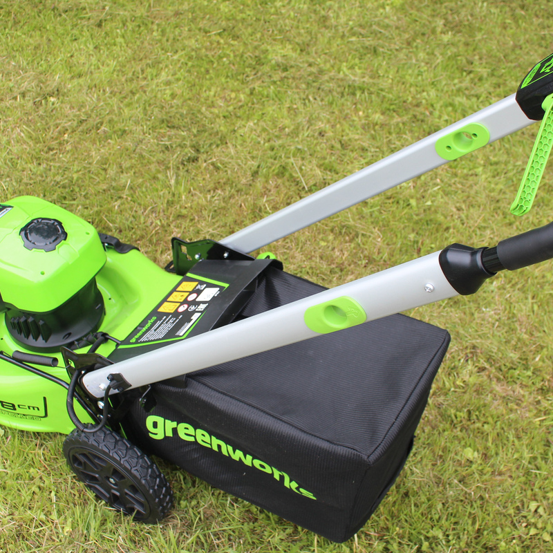 Газонокосилка Greenworks GD40LM48SPK4 40V (48 см) самоходная аккумуляторная, c АКБ 4 А/ч и ЗУ