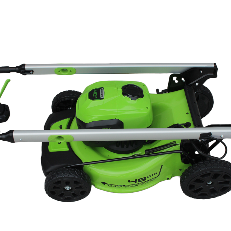 Газонокосилка Greenworks GD40LM48SPK4 40V (48 см) самоходная аккумуляторная, c АКБ 4 А/ч и ЗУ