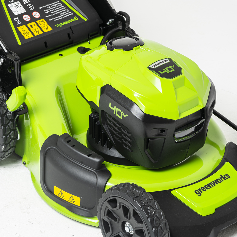 Газонокосилка Greenworks GD40LM48SPK4 40V (48 см) самоходная аккумуляторная, c АКБ 4 А/ч и ЗУ