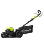 Газонокосилка Greenworks GD40LM46SPK4 40V (46 см) самоходная аккумуляторная, с АКБ 4 А/ч и ЗУ