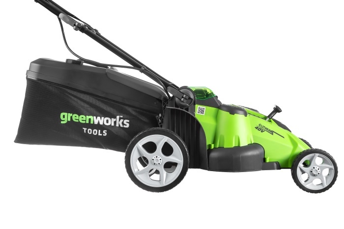Газонокосилка Greenworks G40LM49DB 40V (49 см) аккумуляторная, без АКБ и ЗУ