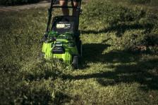 Газонокосилка Greenworks G40LM49DB 40V (49 см) аккумуляторная, без АКБ и ЗУ