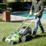Газонокосилка Greenworks G40LM49DB 40V (49 см) аккумуляторная, без АКБ и ЗУ