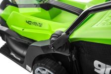 Газонокосилка Greenworks G40LM35K4X 40V (35 см) аккумуляторная, с АКБ 4 А/ч и ЗУ