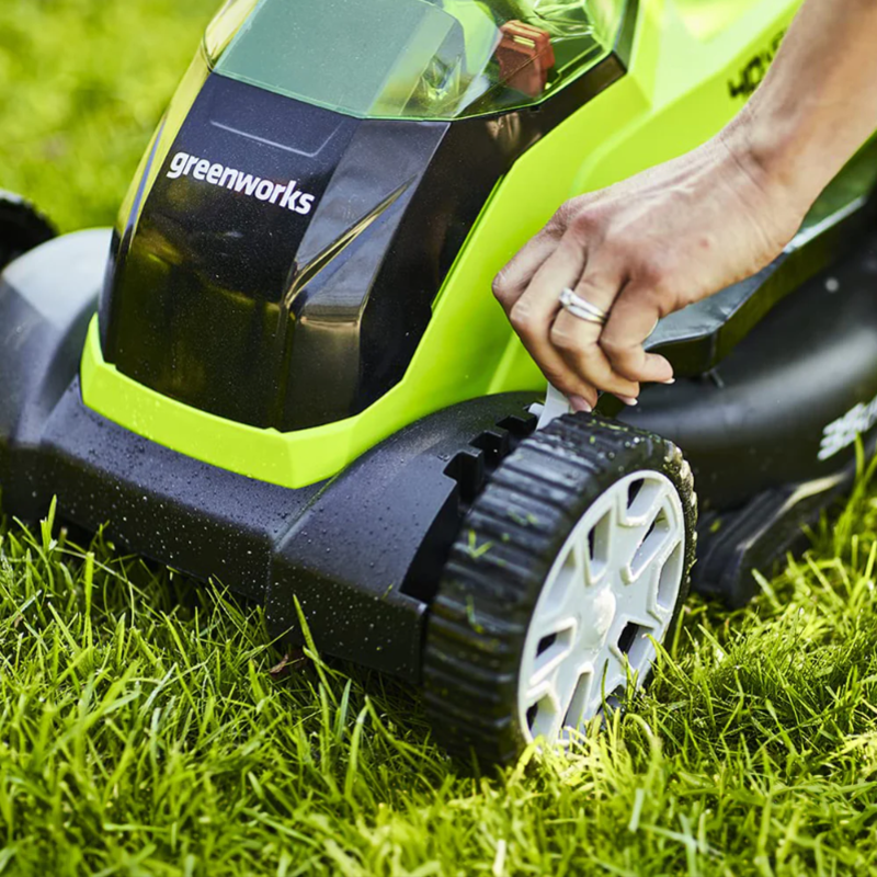 Газонокосилка Greenworks G40LM35K2X 40V (35 см) аккумуляторная, с АКБ 2 А/ч и ЗУ