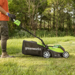Газонокосилка Greenworks G40LM35K2X 40V (35 см) аккумуляторная, с АКБ 2 А/ч и ЗУ