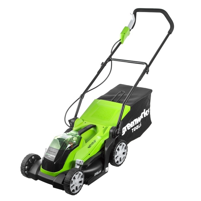 Газонокосилка Greenworks G40LM35 40V (35 см) аккумуляторная, без АКБ и ЗУ