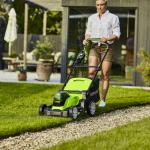 Газонокосилка Greenworks G24X2LM41K2X 24V (41 см) аккумуляторная, с 2×АКБ 4 А/ч и двойным ЗУ